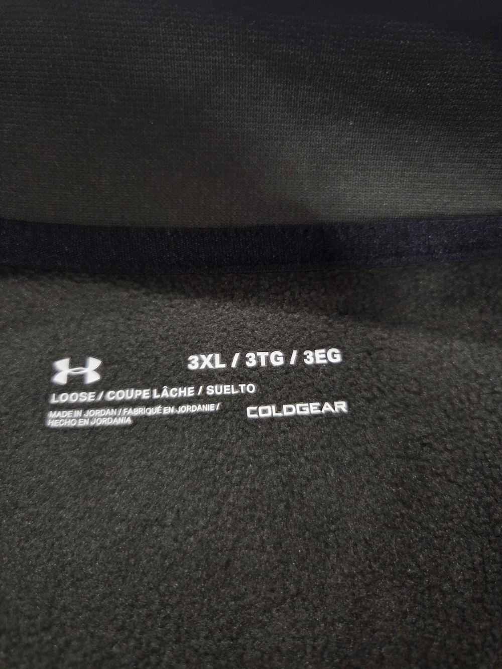 Under Armour Army Green ColdGear 3XL Fleece Pullover